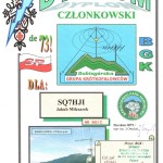 Dyplom członkowski – Babiogórska Grupa Krótkofalowców (nr 043/C) - 02.04.2007