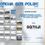 Korona Gór Polski – Wędrowiec Klasa III (nr 1/10-W) - 25.01.2006